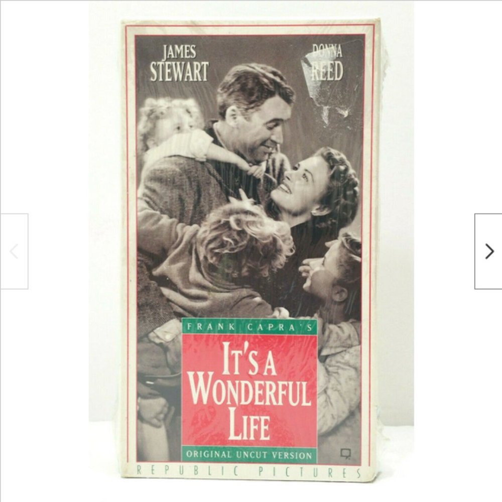 It's a Wonderful Life (VHS, 1993) 5022E1M